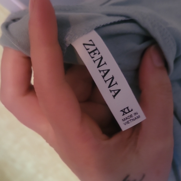 Zenana Outfitters Soft Sage Tank Top - Pale Green - Picture 3 of 4